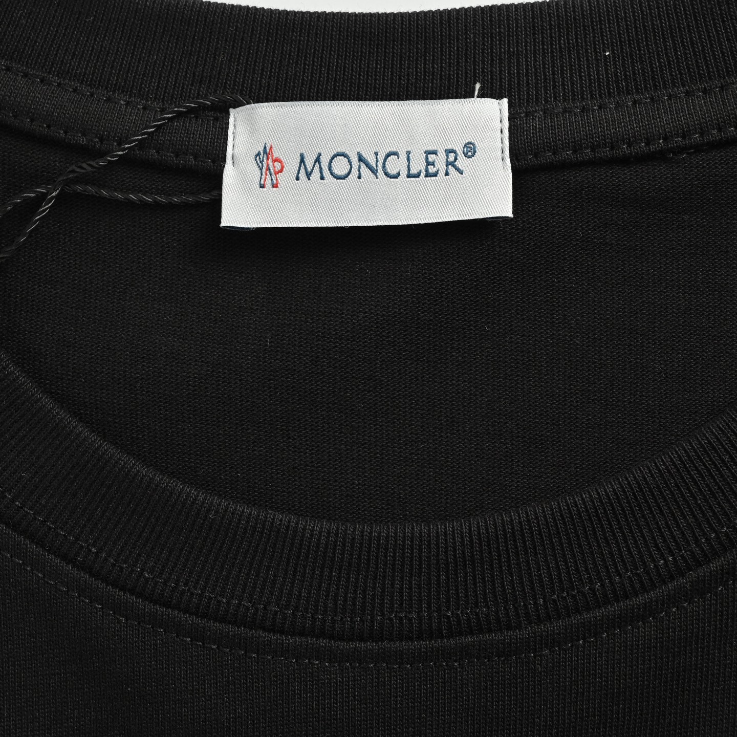 Moncler 25ss printed logo short-sleeved shirt