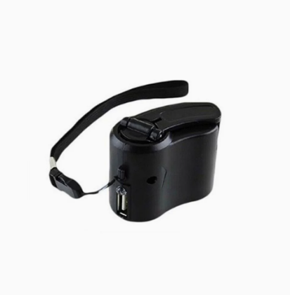 Siying Original Outdoor Emergency Hand Crank Charger, USB Interface Portable Hand Crank Charger for Outdoor Use