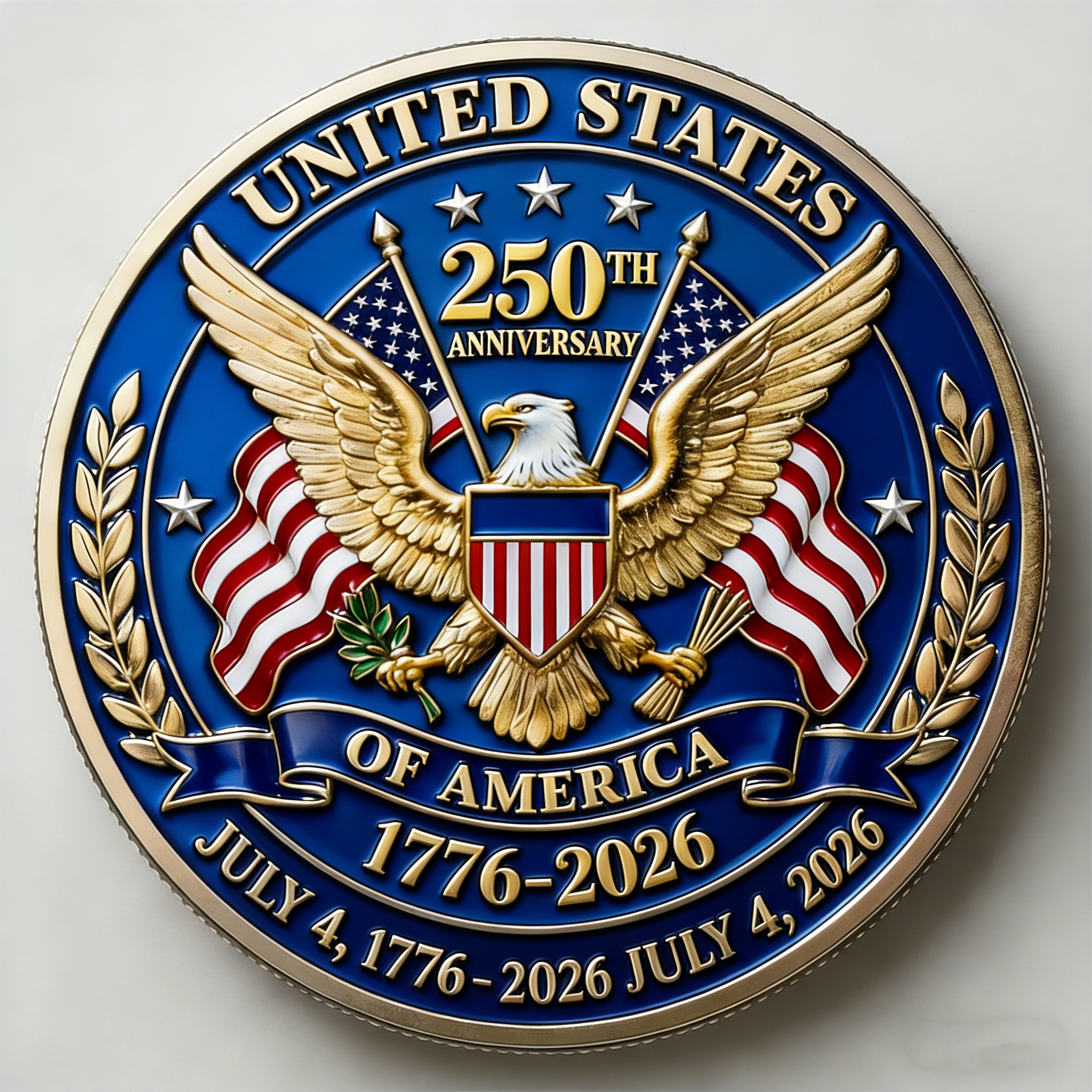 250th Anniversary Commemorative Coin of American Independence