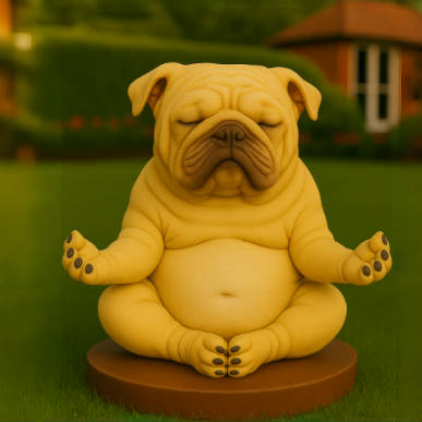 Zen Paws | Resin Meditating Pet Sculptures