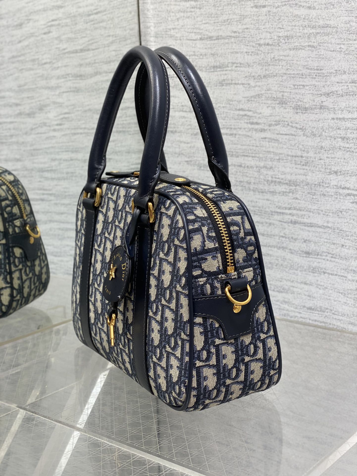 Dior D-Vibe Bowling Bag Medium