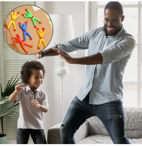 Super hero wall climbing toy(1 PACK-10PCS)