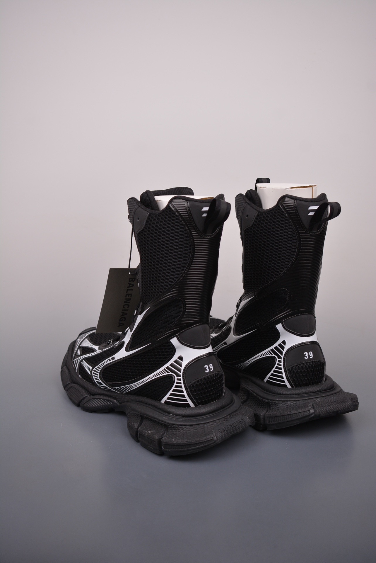 Balenciaga 3XL high-top couple's retro sneakers