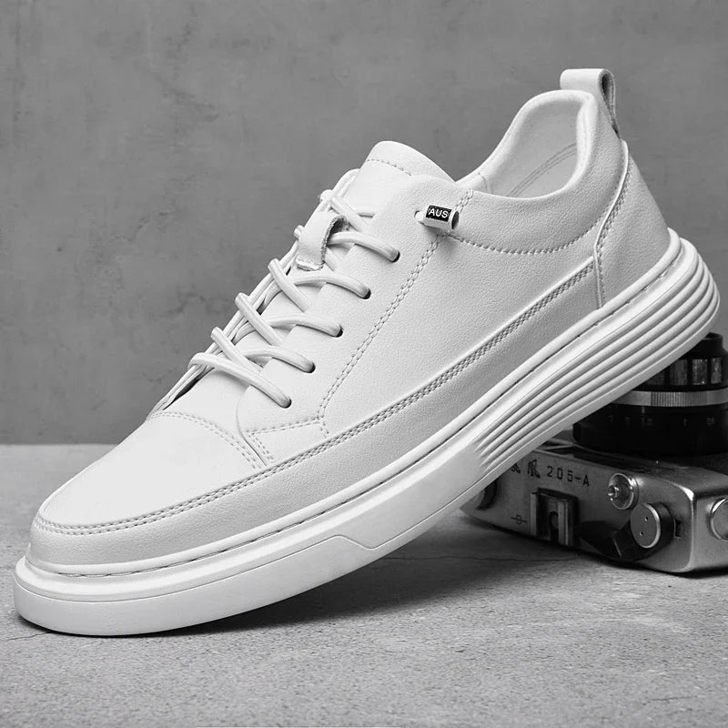 Giovanni Crespi Genuine Leather Sneakers