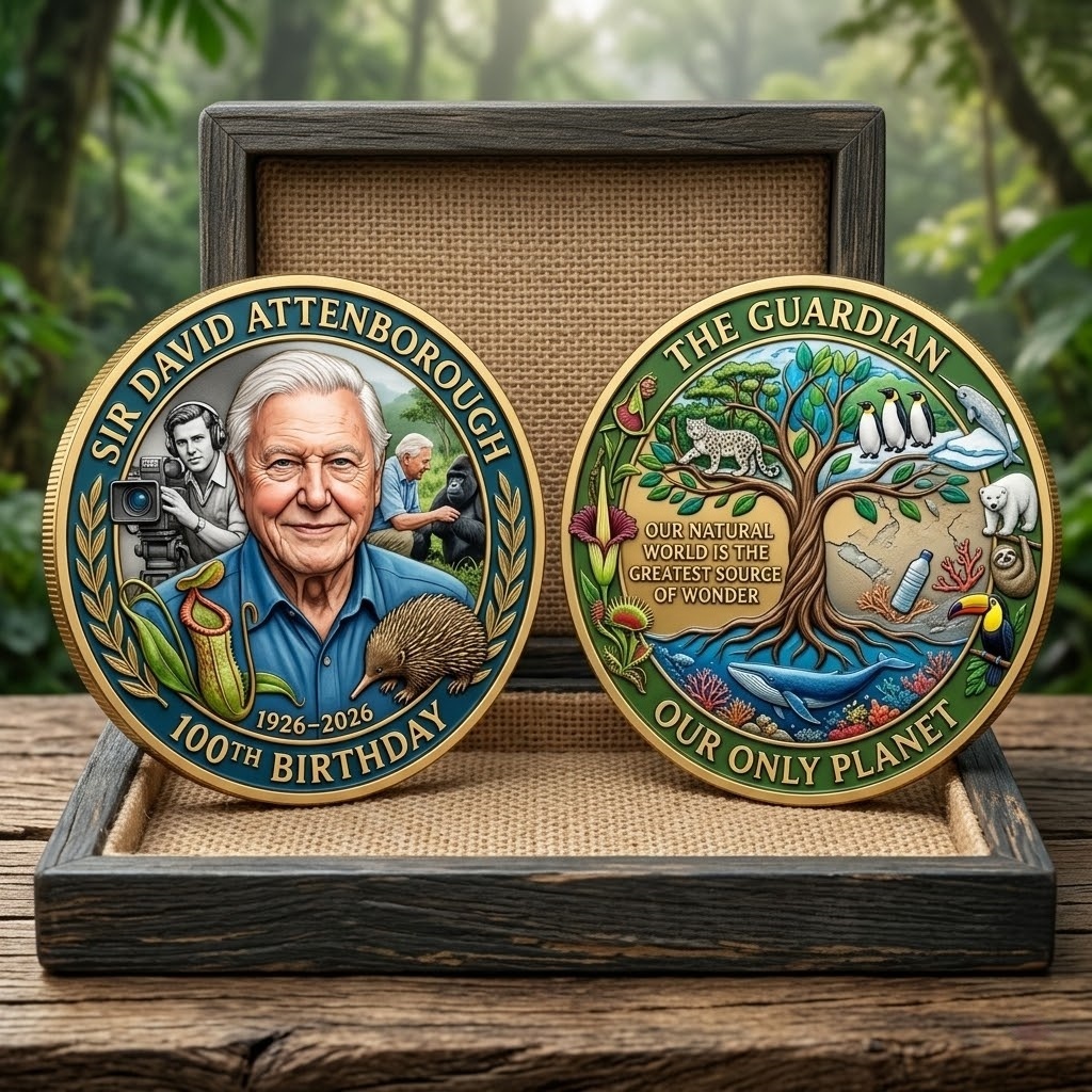 Sir David Attenborough Centenary Collector’s Commemorative Coin