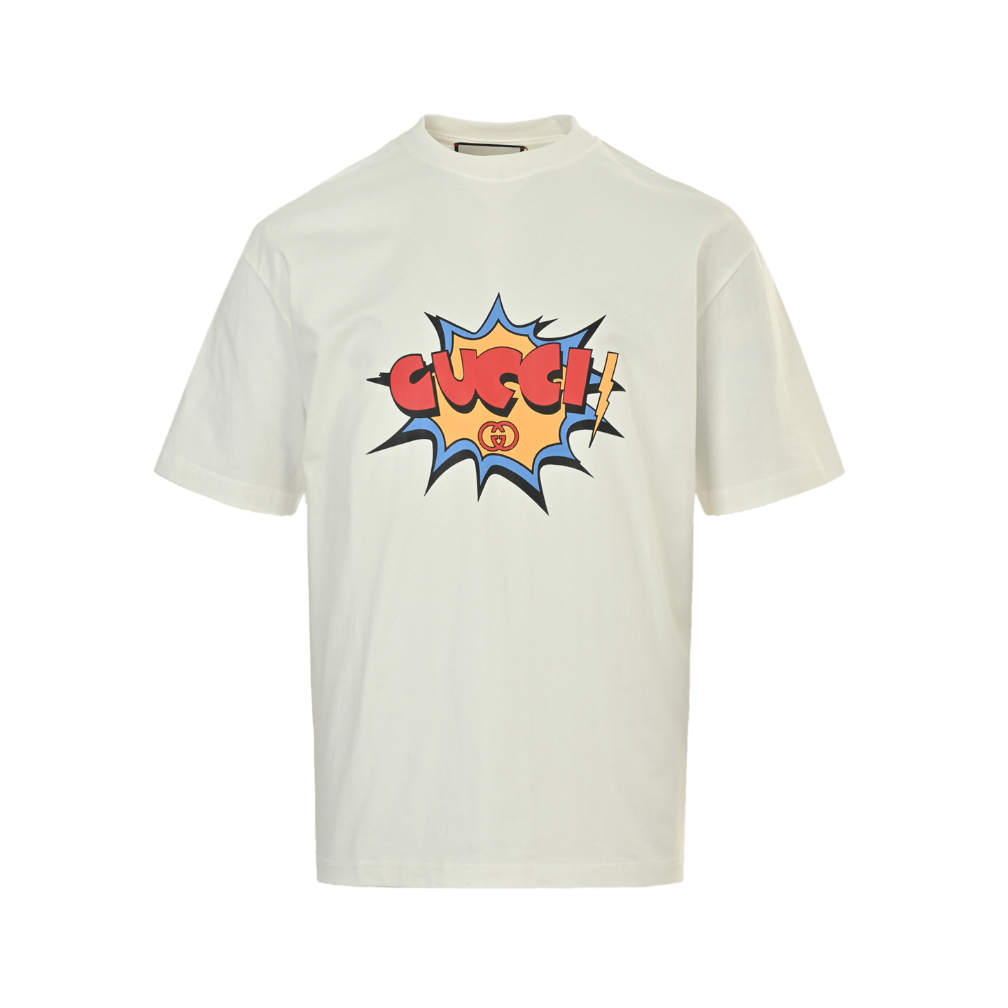 Gucci 25ss explosive letter print short-sleeve