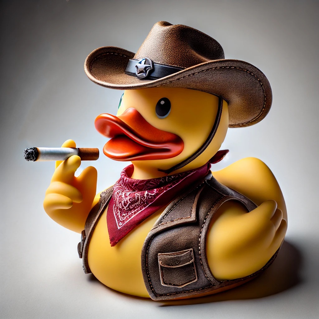 Western Cowboy Duck
