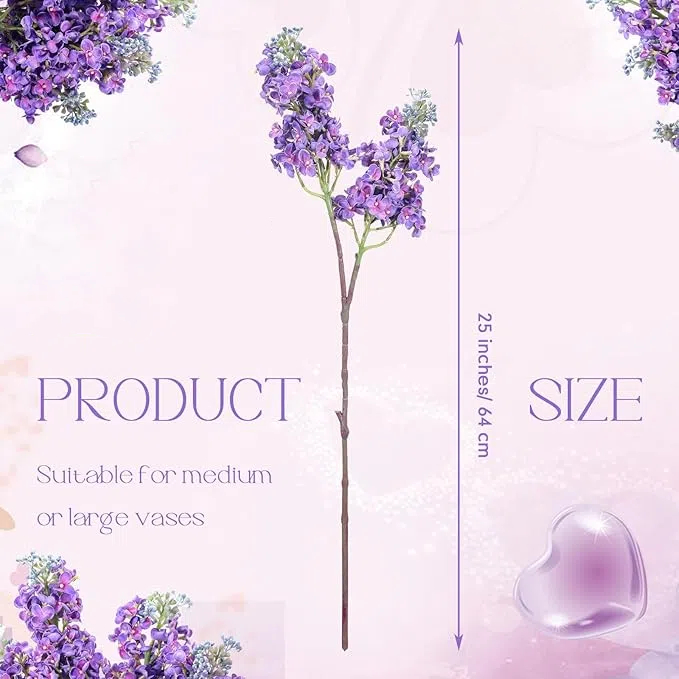 💐💐High Quality Artificial Lilac Bouquet 🔥（ Home Decor Wedding Table Room Decor Gift）