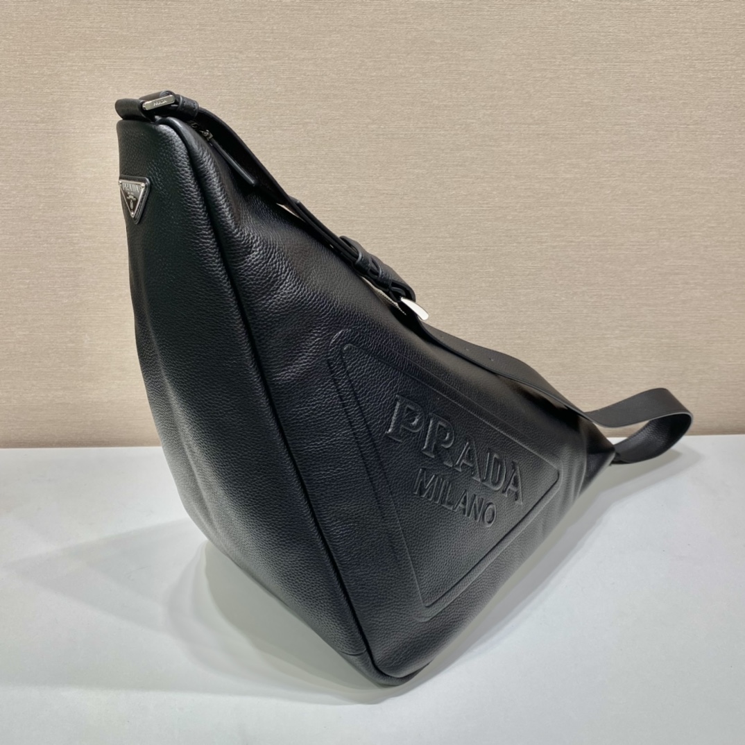 Prada Triangle Leather Crossbody Bag 2VY007