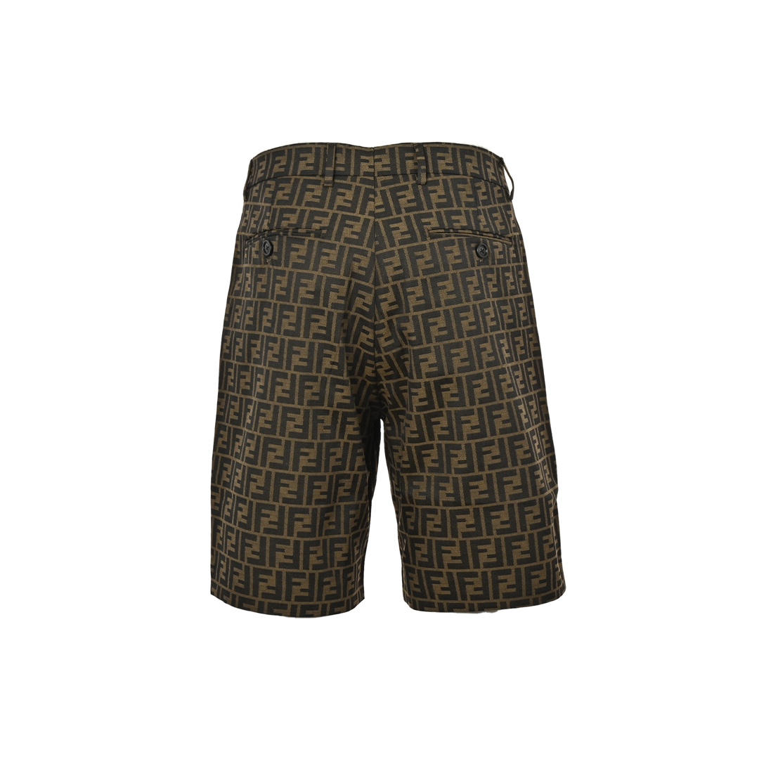 Fendi 24ss FF monogram full print jacquard shorts