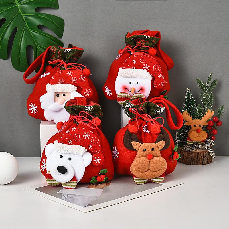 (🎅Early Christmas Sale NOW-48% OFF) Christmas Gifts Santa Gift Bag Candy Bag