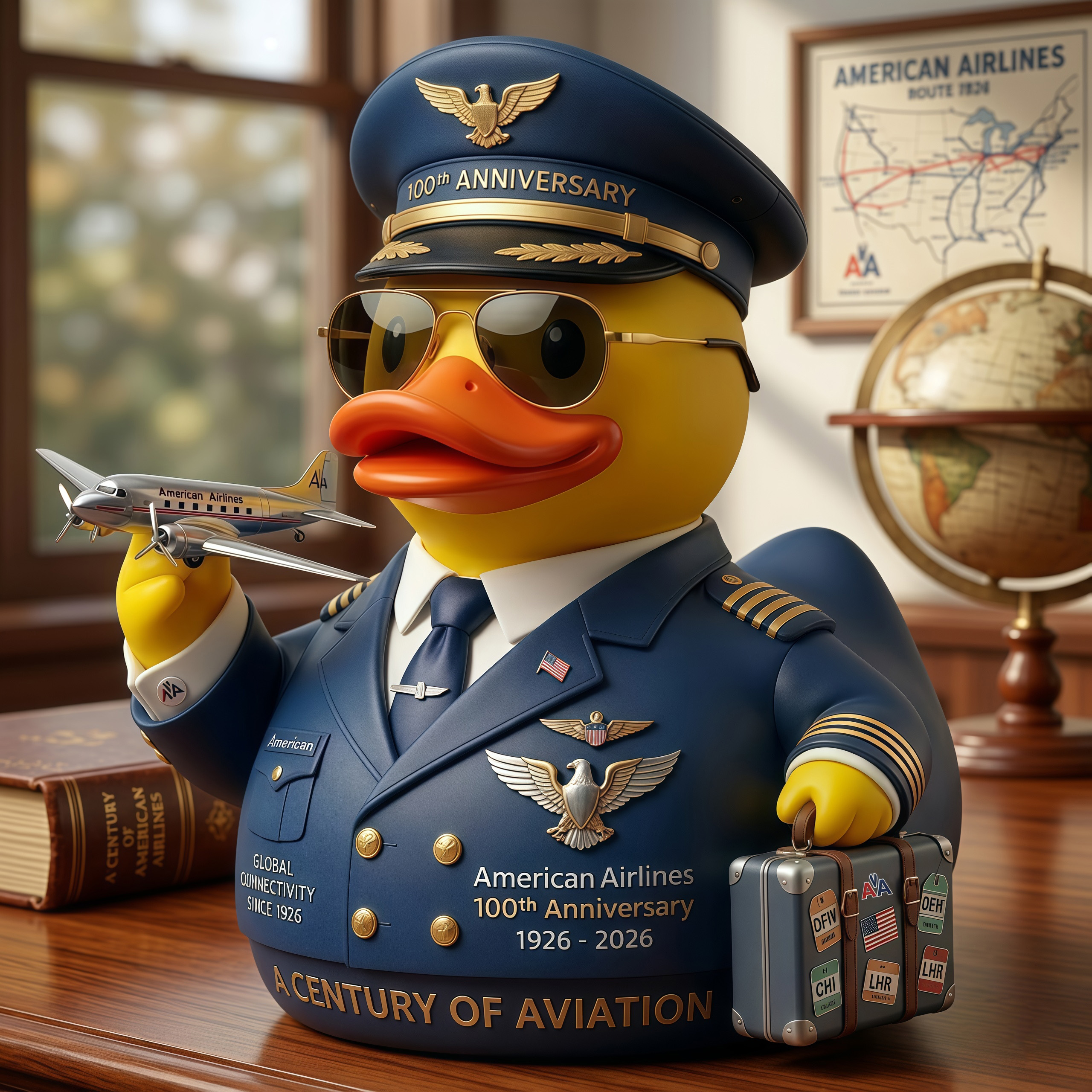 American Airlines 100th Anniversary Duck