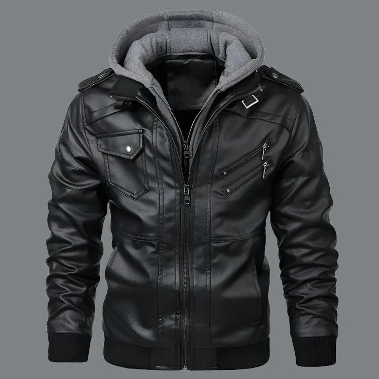 Men's Biker Bomber Jacket