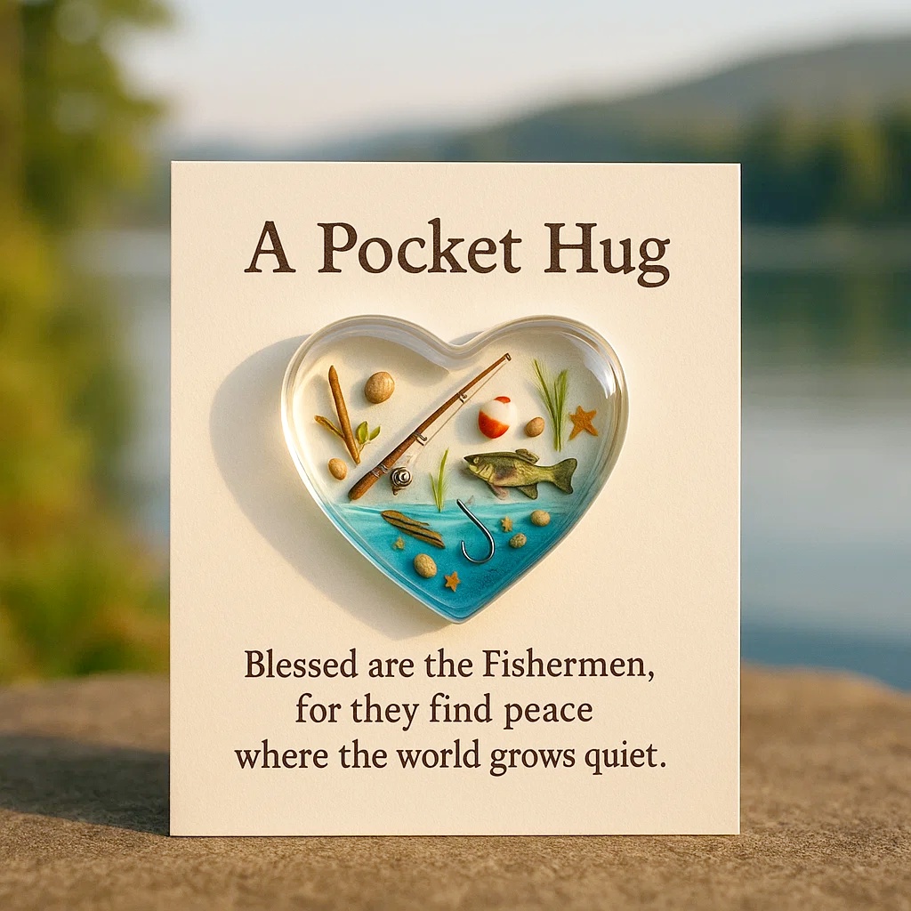 Fisherman’s Pocket Hug With Inspirational Gift Cards💌