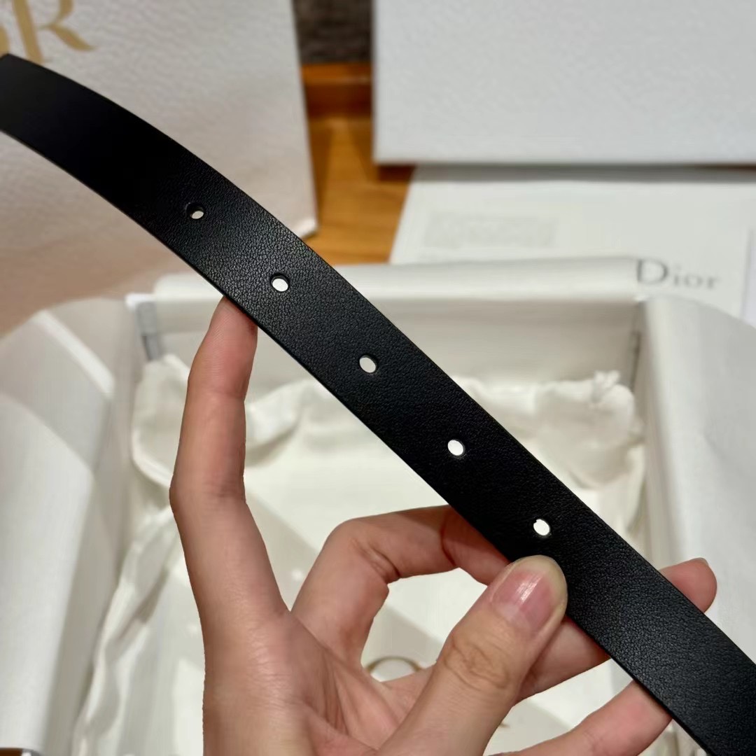 Dior Cowhide Women's Belt 2.0CM Width