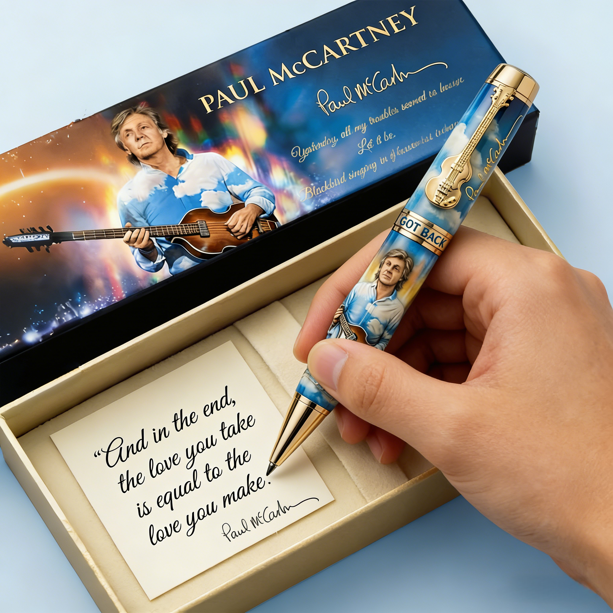 Paul McCartney · Got Back Signature Commemorative Pen
