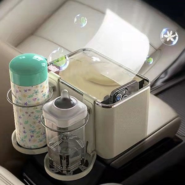 Mother's Day Hot Sale 49% OFF -Upgrade Car Armrest Storage Box(3 Cup Holders) - Buy 2 Free Shipping