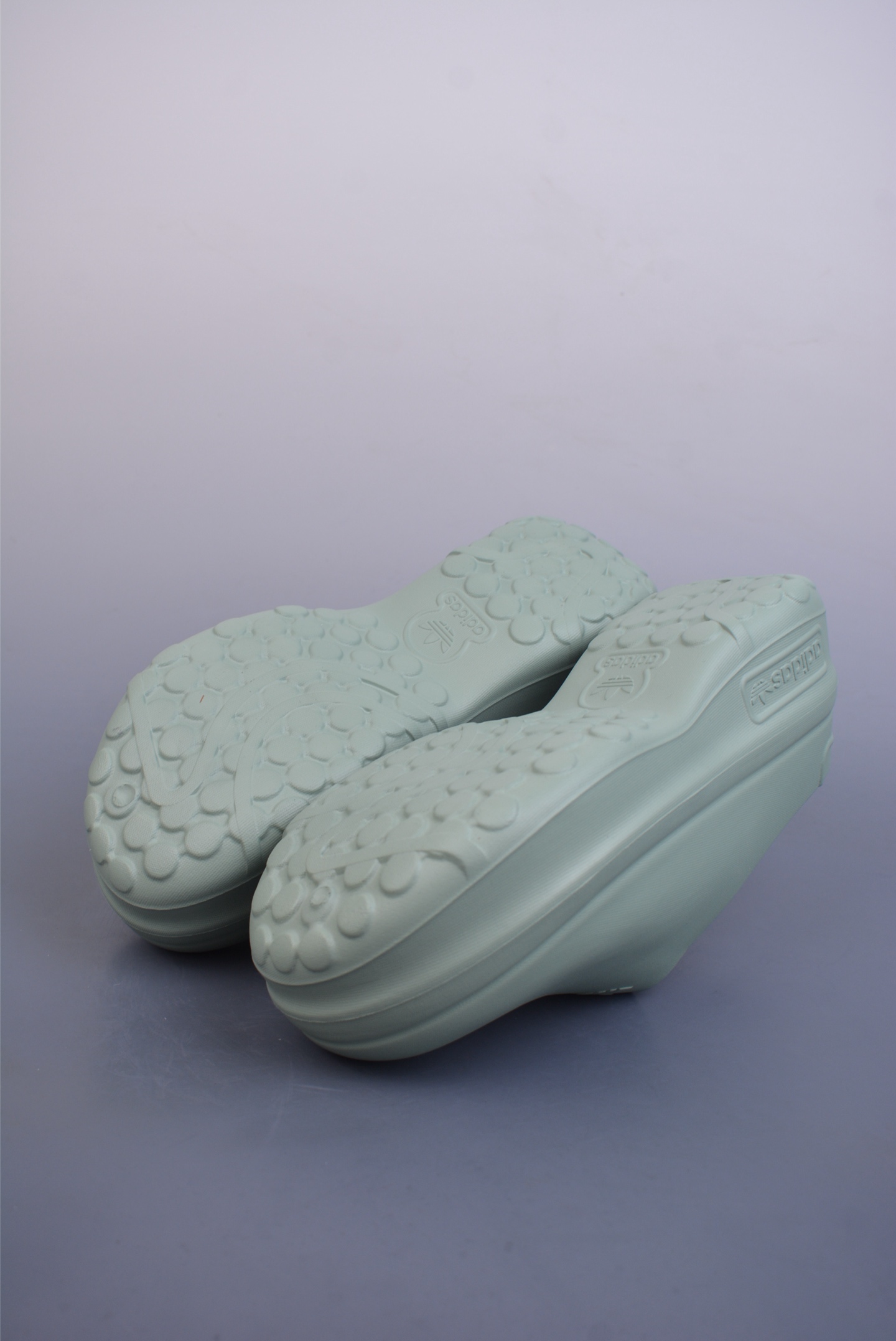 Adidas Adifom Stan Smith Platform MuleSilver Green IE7053