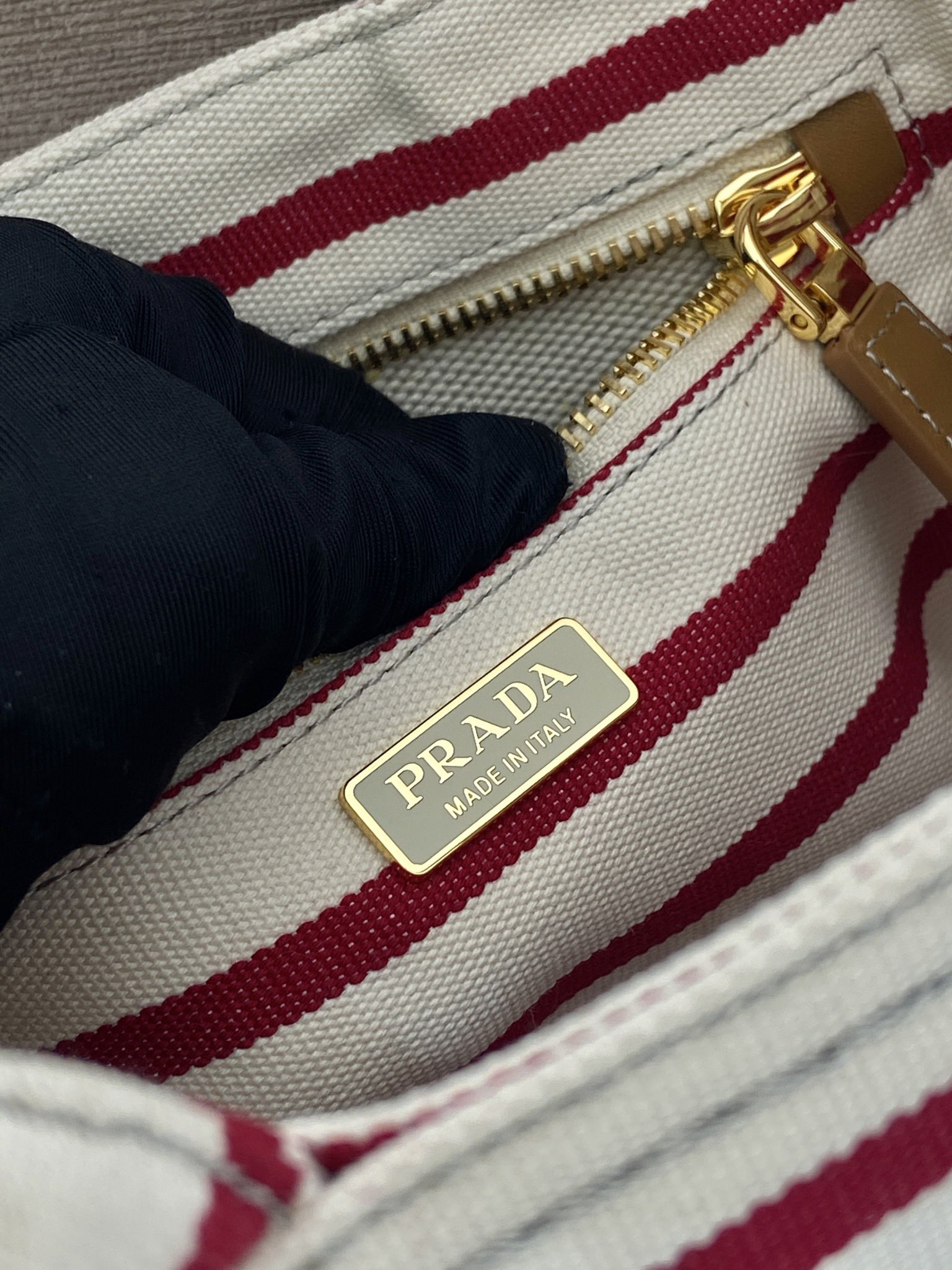 Prada Canvas Mini Bag 1BA038