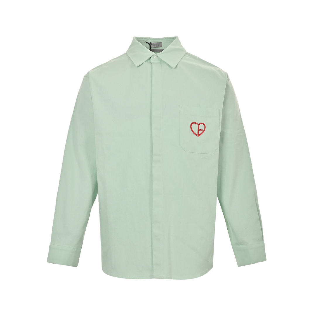 Dior 24ss embroidered shirt