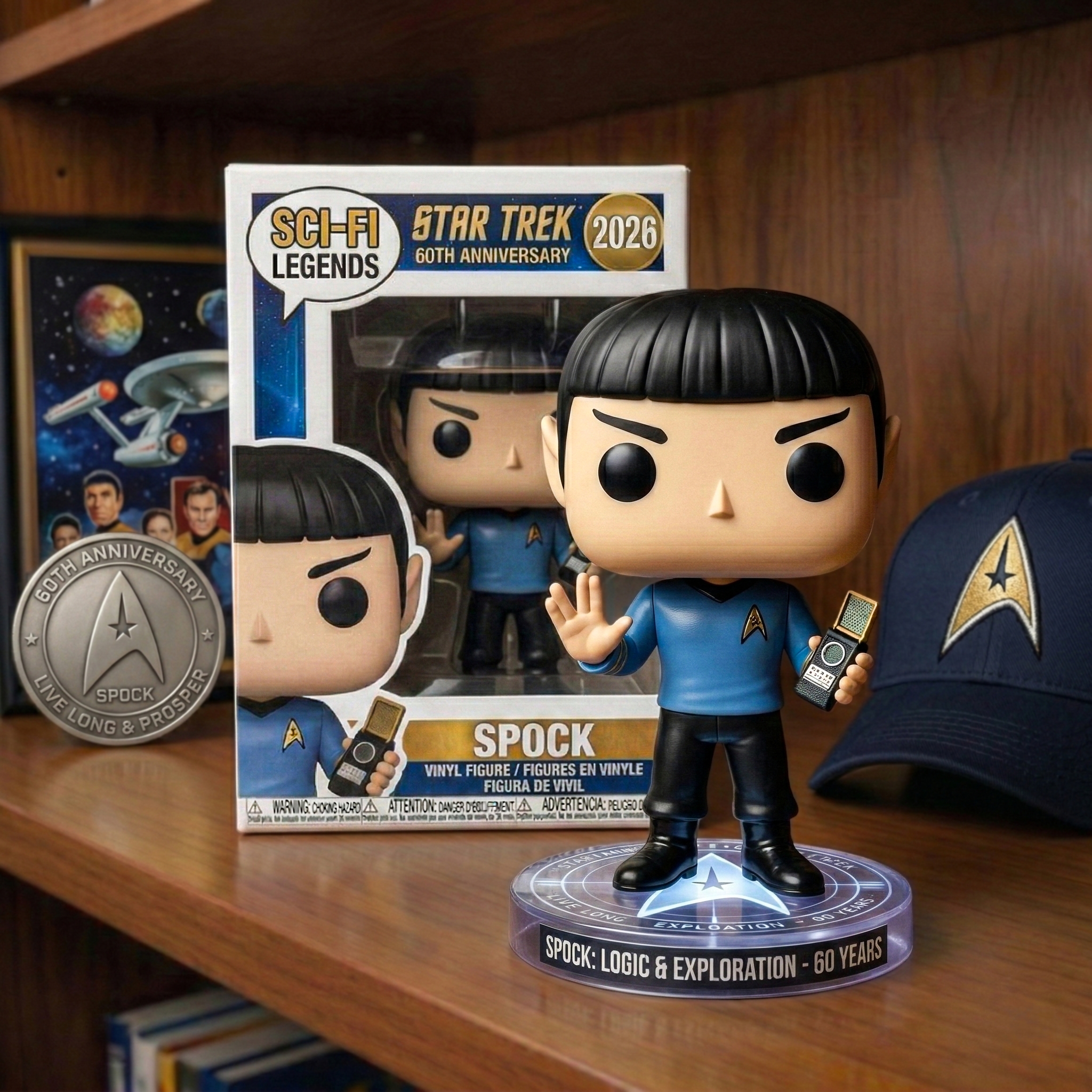 Star Trek 60th Anniversary Collector Pop! Figure