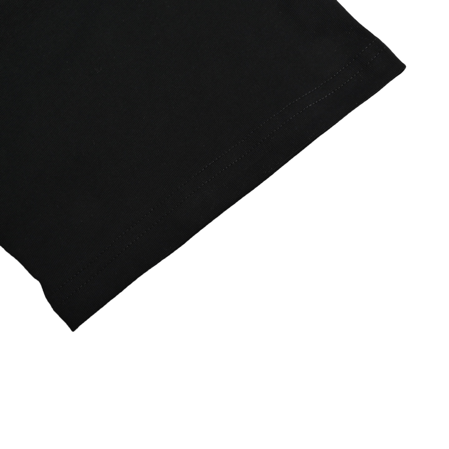 Moncler classic flocked letter logo print short sleeves