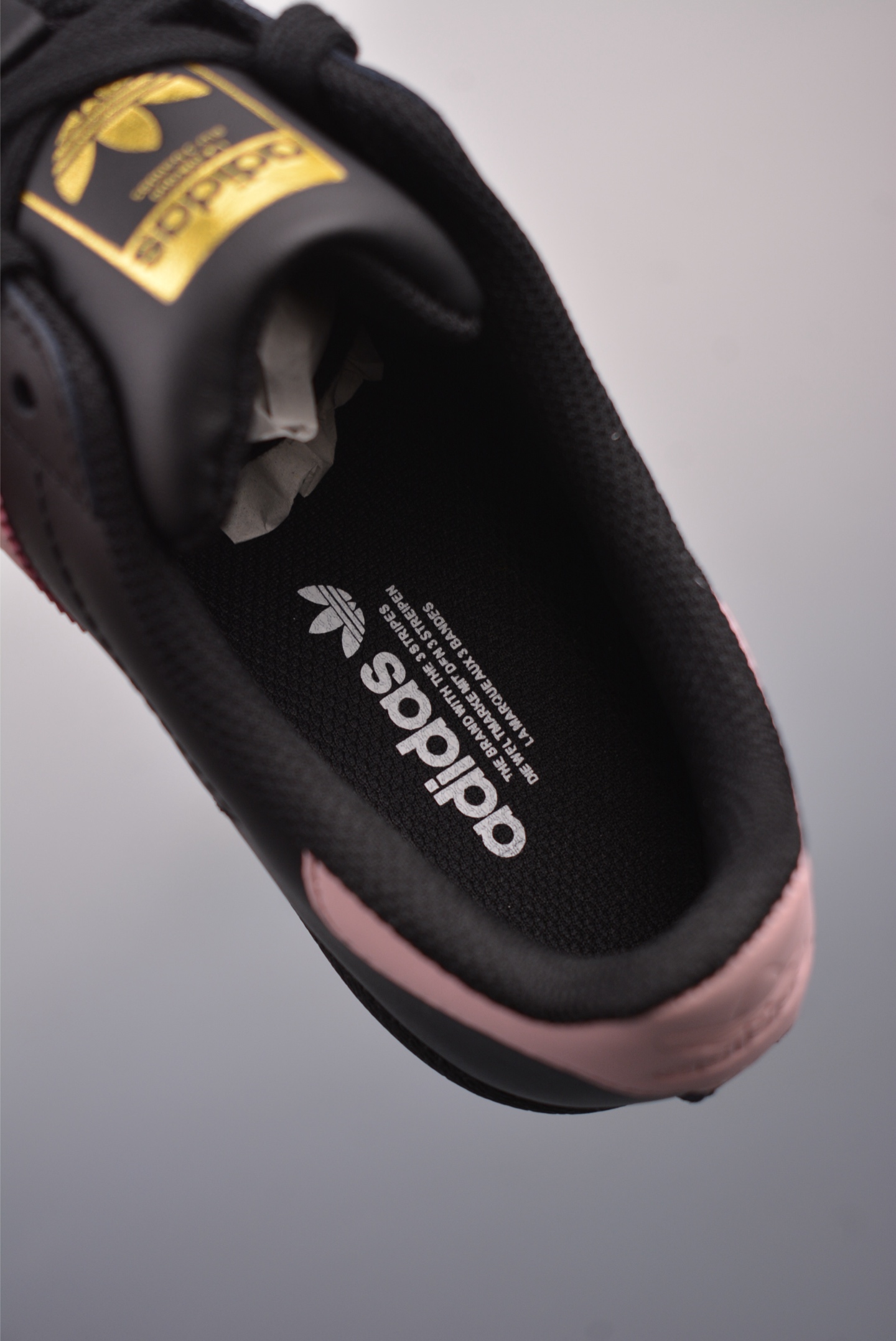 Adidas Originals Superstar Black Peach Pink EG4959