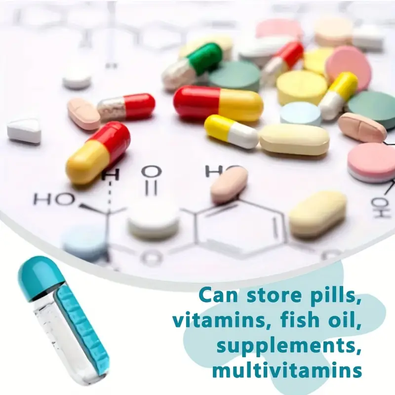 💊💊Three-in-one multifunctional medicine box water cup(🎉Flash Sale - 50% Off)