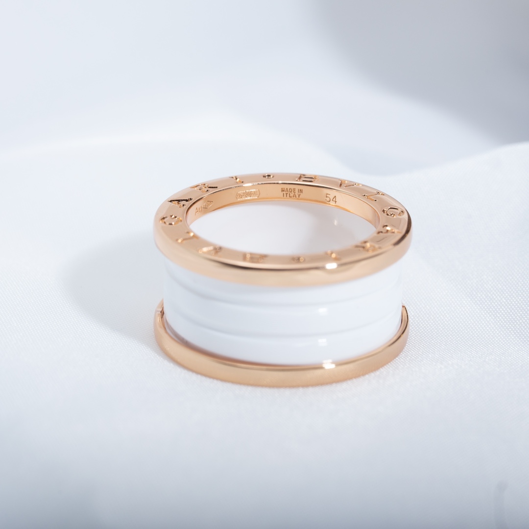 Bulgari Wide Ceramic Ring
