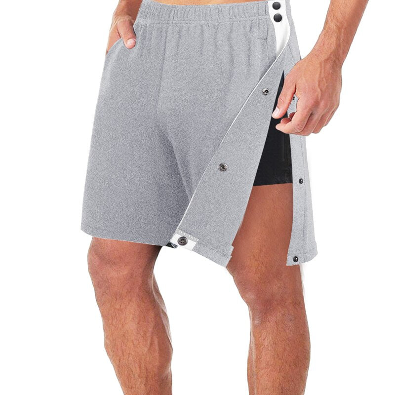 New Enzo Men's Button-up Shorts
