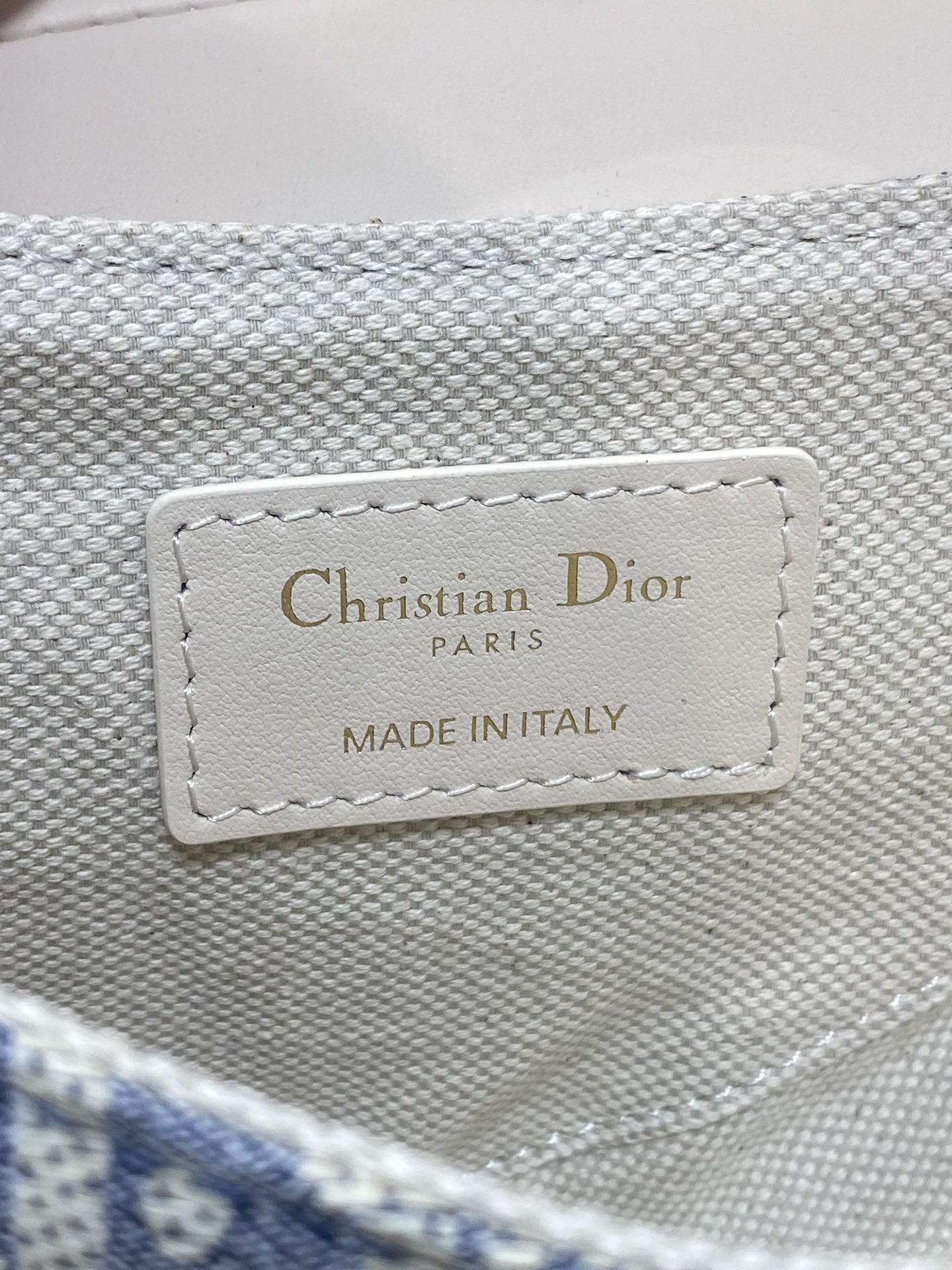Dior Saddle Raffia Small Saddle Bag