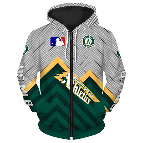 OAKLAND ATHLETICS 3D HOODIES OA002