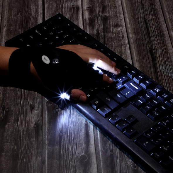 (🎄Early Christmas Sale🎄- Save 50% OFF) LED Gloves With Waterproof Lights- A pair(Left hand+Right hand)