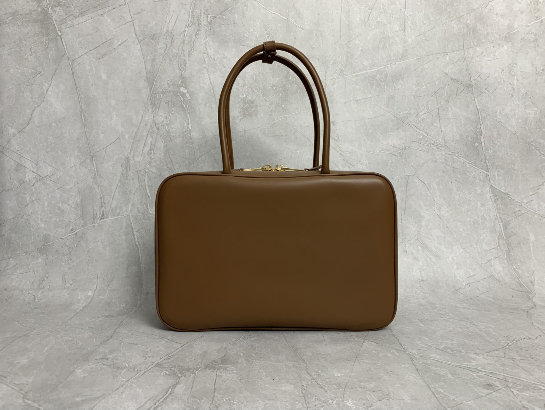 Miu Miu Brown Leather Briefcase 5BB117