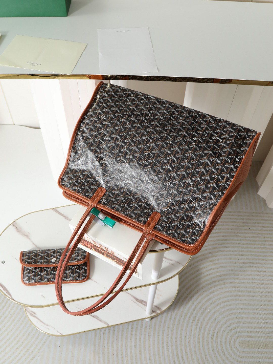 Goyard Hardy Small Commuter Bag 020213