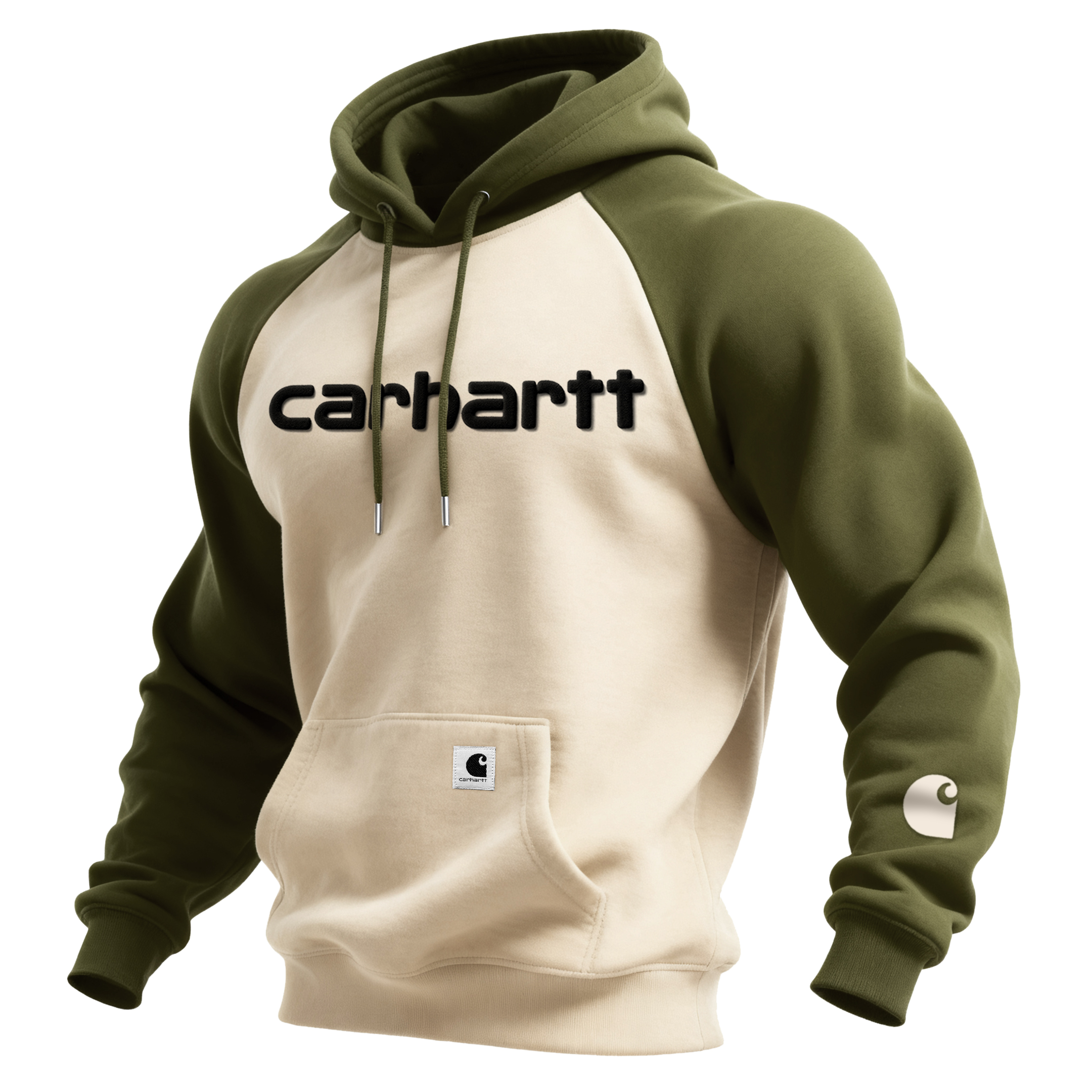 Stylish Two-Tone Hoodie for Everyday Wear