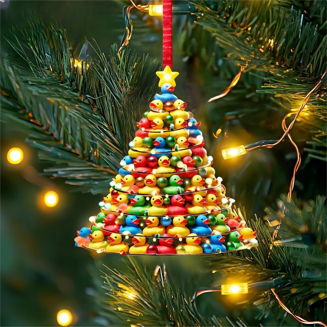 Duck Toy Tree Christmas Ornament