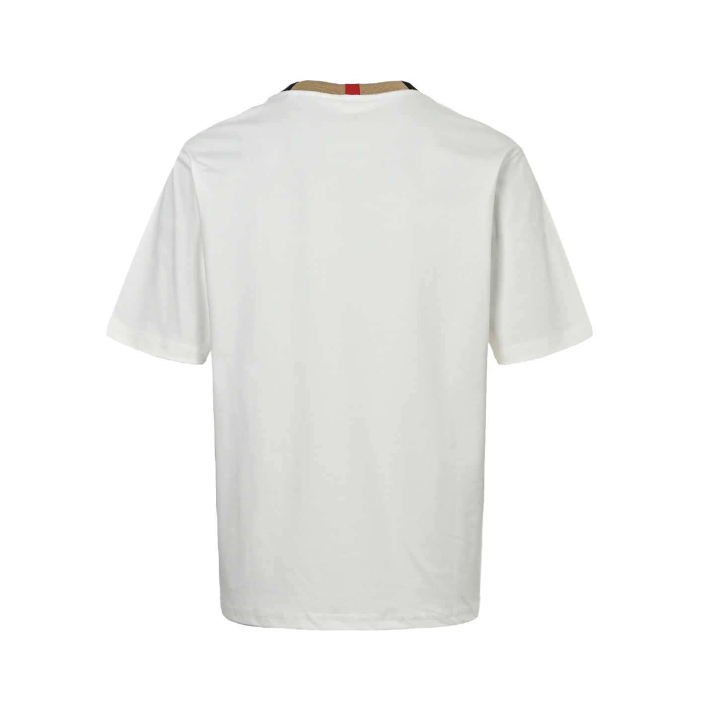 Burberry collar webbing stitching short sleeves