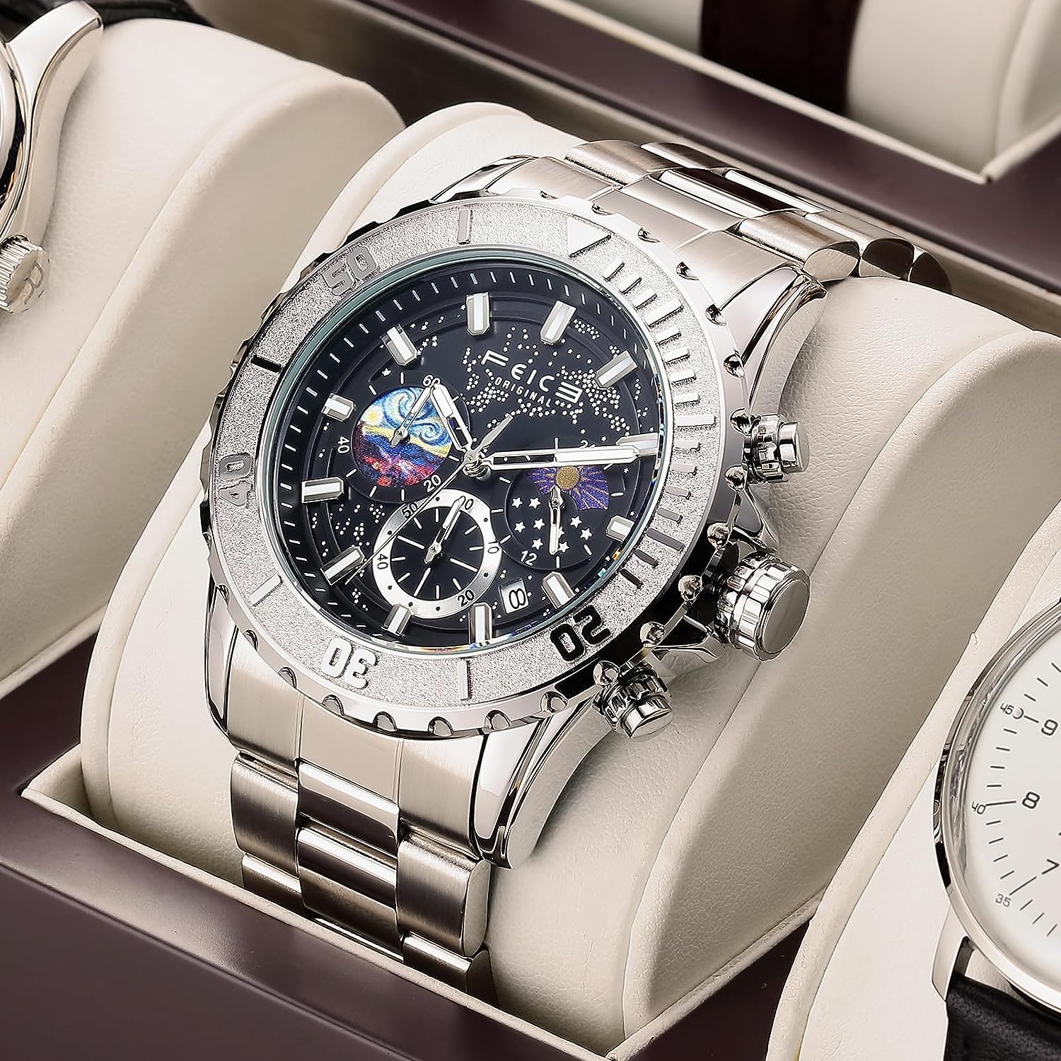 FK131 FEICE Watch Stunning Starry Sky Design