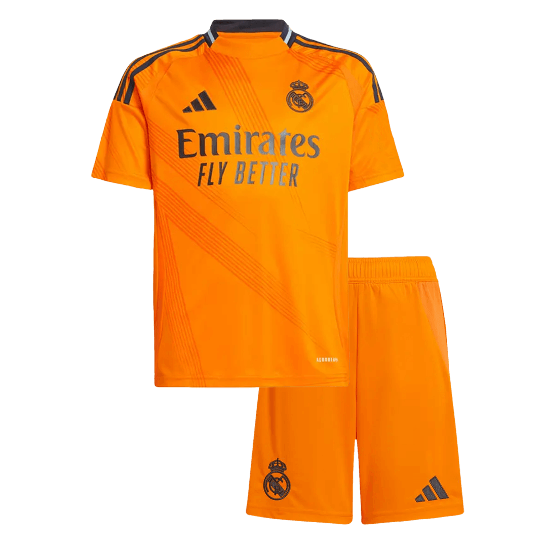 Real Madrid kids' away football shirt (shirt+shorts) 2024/25