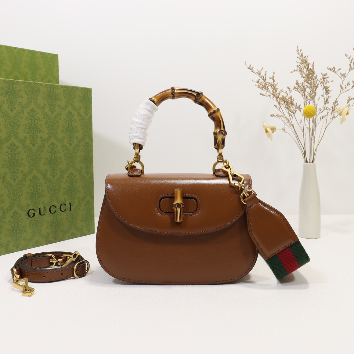 Gucci Bamboo 1947 small bag ‎675797 10ODT 2579