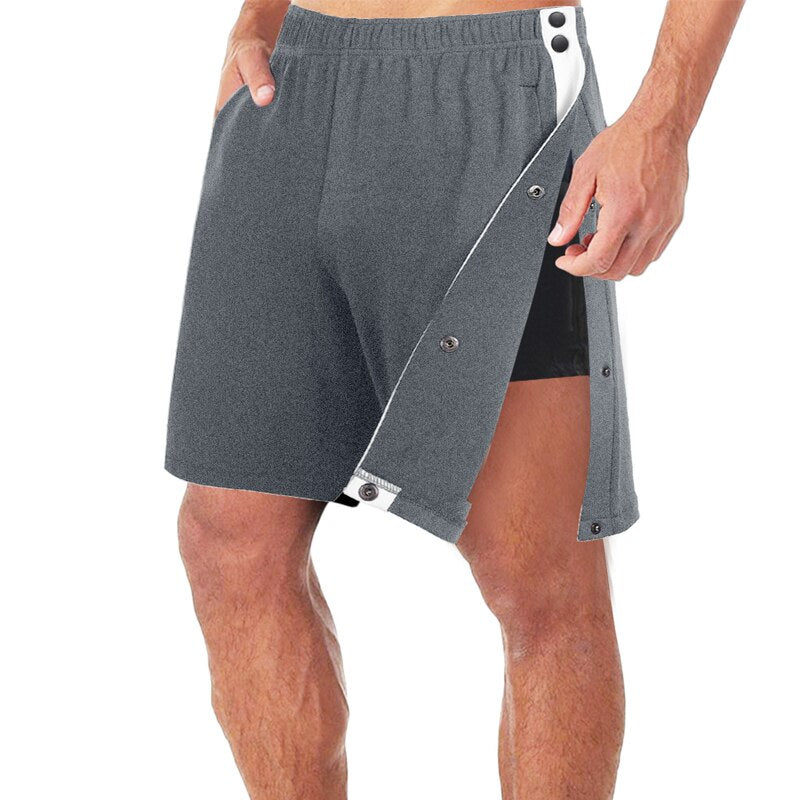 New Enzo Men's Button-up Shorts