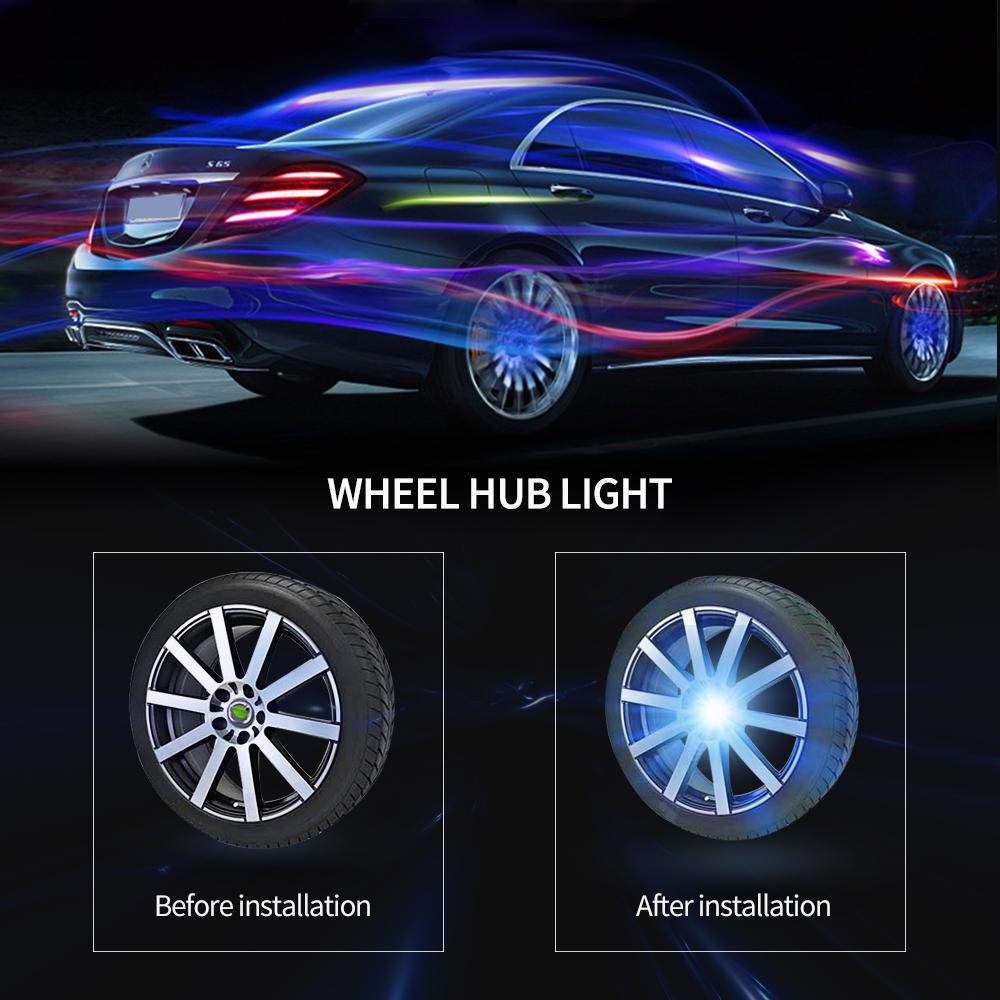 🔥Magnetic Suspension LED Floating Wheel Cap 2022 Version 1PC