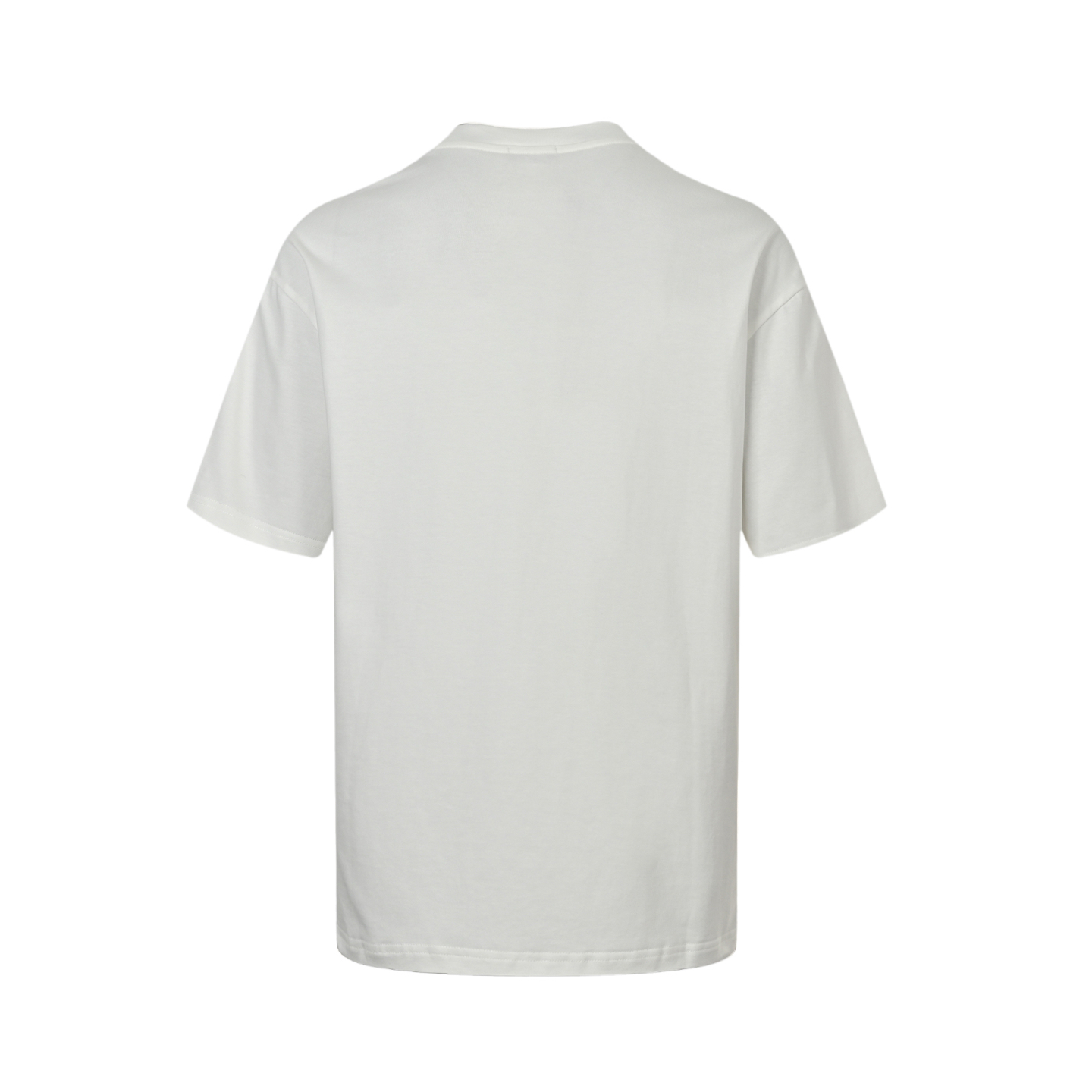 Dior 25ss blue flocked letter embroidered short sleeve