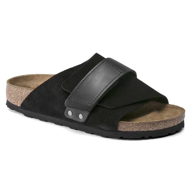 Kyoto Oiled Leather-Suede Leather N-B-14000