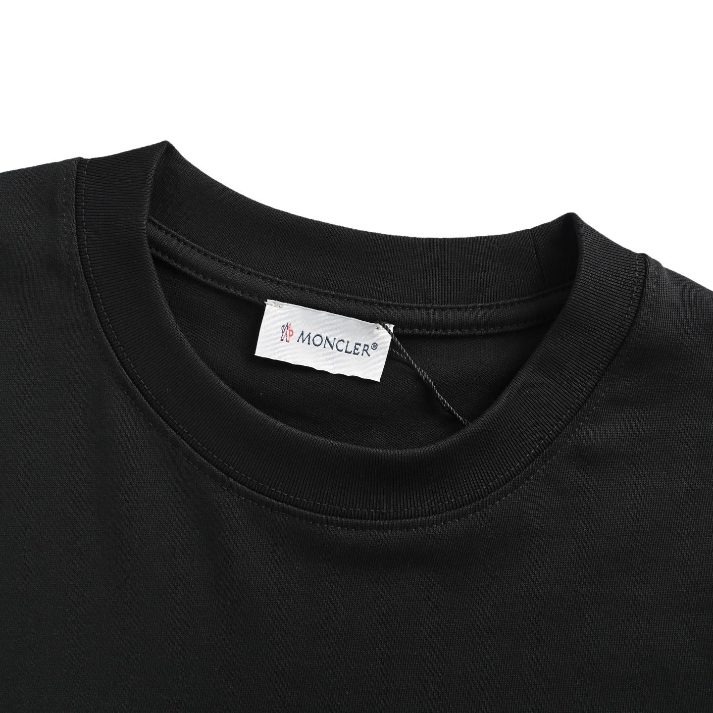 Moncler 25ss letter logo embroidered short sleeve