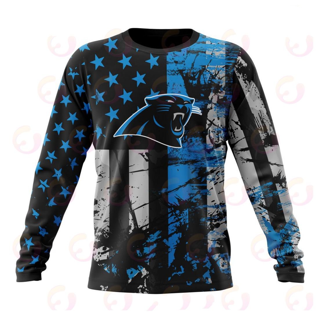 CAROLINA PANTHERS 3D HOODIE JERSEY FOR AMERICA
