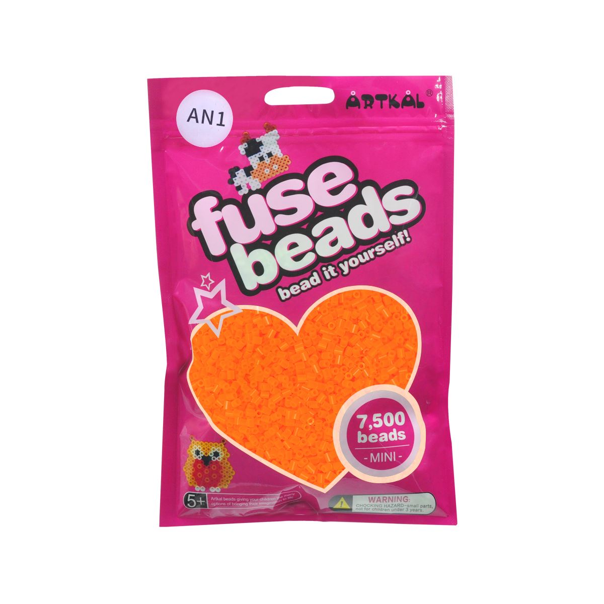 (AN1-AN4) A-2.6mm 7500P single pack mini artkal beads