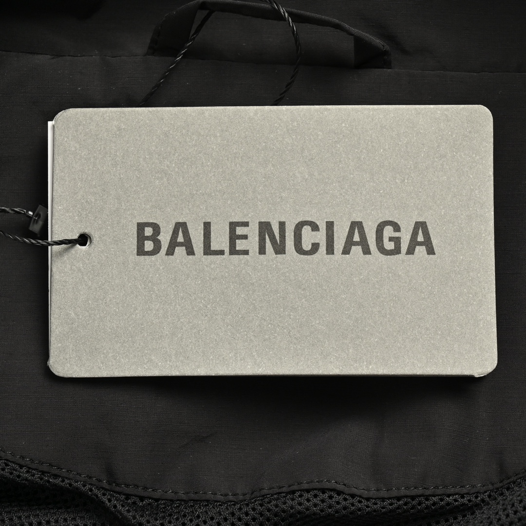 Balenciaga 24Fw masking paper black and yellow tape jacket