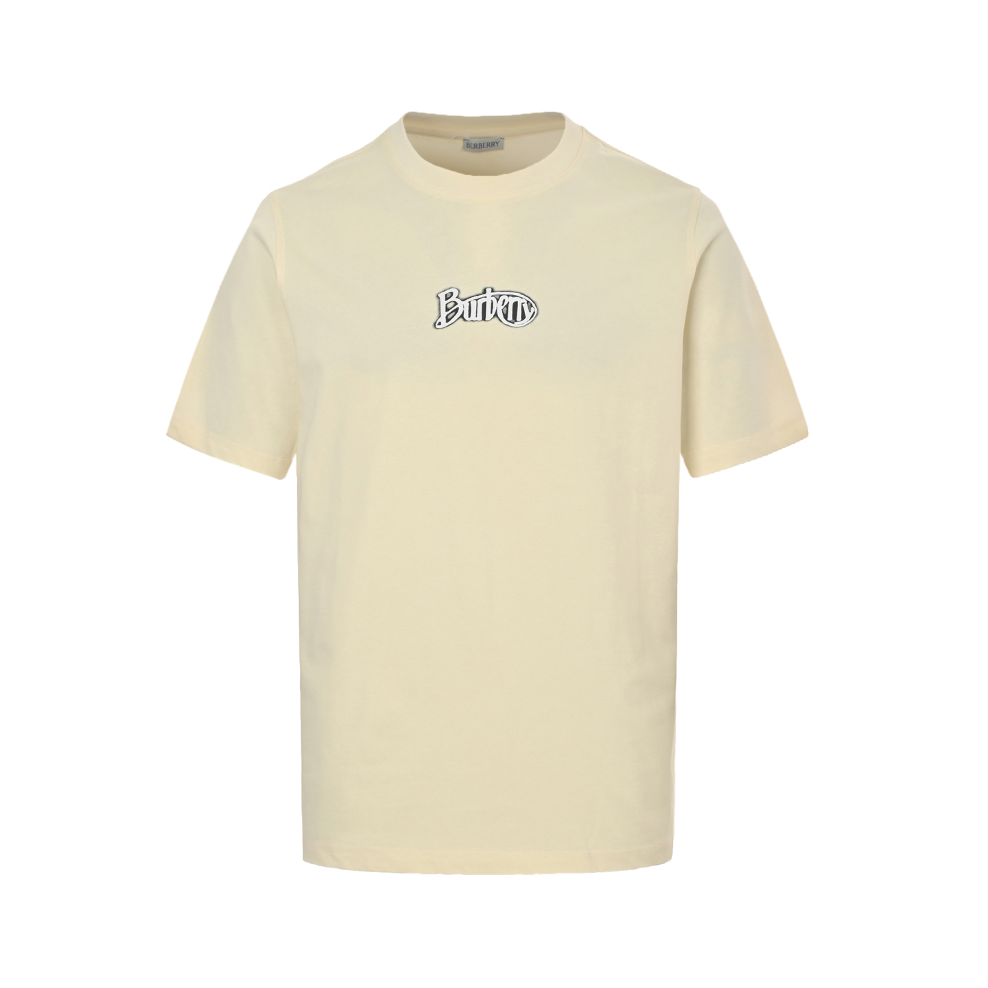 Burberry 24ss script letter print short sleeves